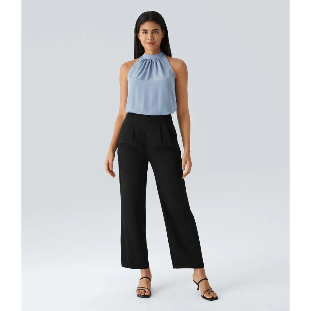 Halara Women's Blue Blouse - Picture 3 of 6